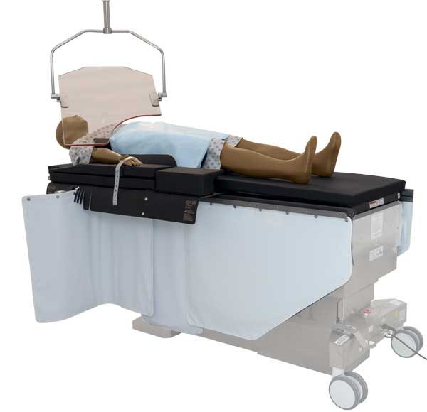 ProLite with optional ceiling-mounted shield